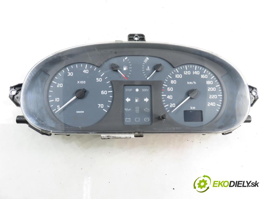 RENAULT SCENIC I (JA0/1_) MINIVAN 2003 75,00 1.9 dCi 102 - F9Q 732 1870,00 Prístrojovka elektrický P8200071820