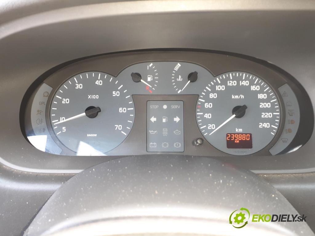 RENAULT SCENIC I (JA0/1_) MINIVAN 2003 75,00 1.9 dCi 102 - F9Q 732 1870,00 Prístrojovka elektrický P8200071820