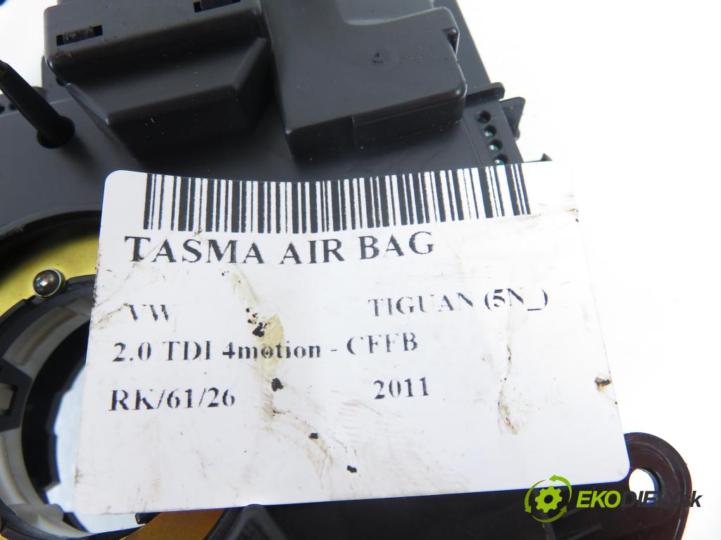 VW TIGUAN (5N_) SUV 2011 103,00 2.0 TDI 4motion - CFFB 1968,00 PÁSKA: air BAG 5K0953569H