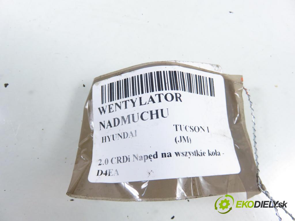HYUNDAI TUCSON (JM) SUV 2006 83,00 2.0 CRDi 4WD 113 - D4EA 1991,00 Ventilátor vetráku 8300530950