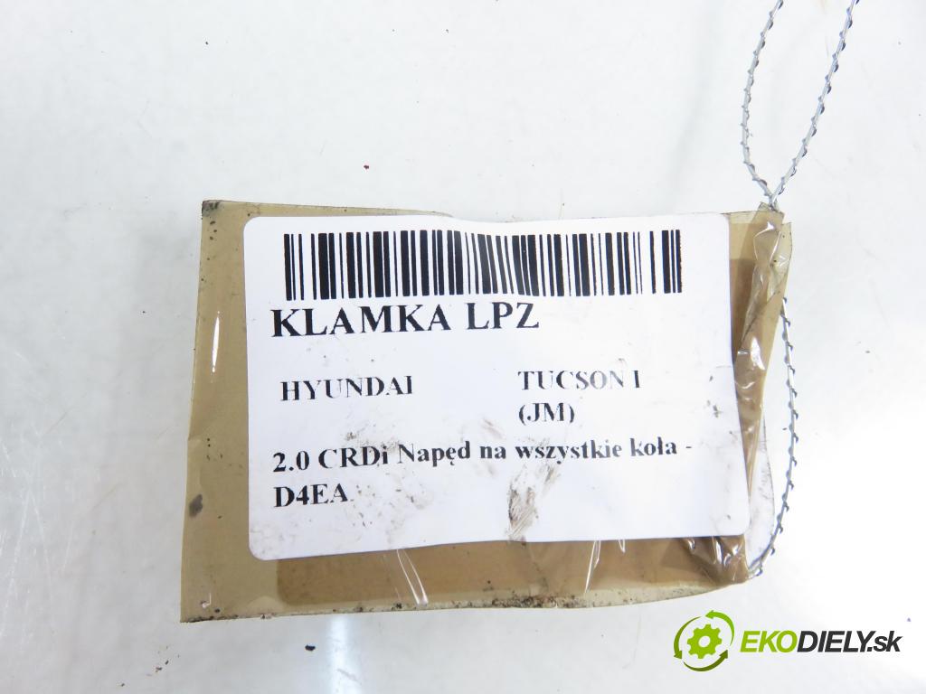 HYUNDAI TUCSON (JM) SUV 2006 83,00 2.0 CRDi 4WD 113 - D4EA 1991,00 Kľučka LPZ