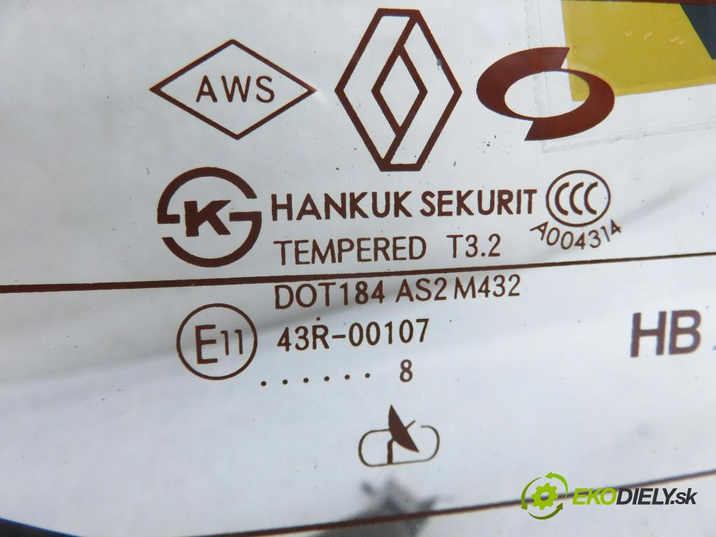 RENAULT KOLEOS I (HY_) SUV 2008 110,00 2.0 dCi 4x4 150 - M9R 832 1995,00 Okno zadné kapota