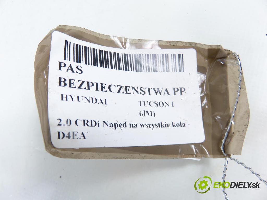 HYUNDAI TUCSON (JM) SUV 2006 83,00 2.0 CRDi 4WD 113 - D4EA 1991,00 Držiak bezpečnostný PP 888202E400