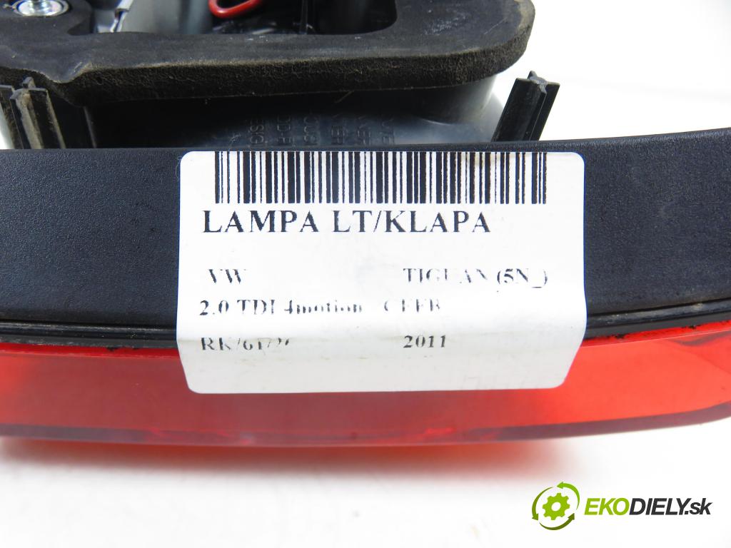 VW TIGUAN (5N_) SUV 2011 103,00 2.0 TDI 4motion - CFFB 1968,00 Svetlo ľavé zadné kufor 5N0945093B