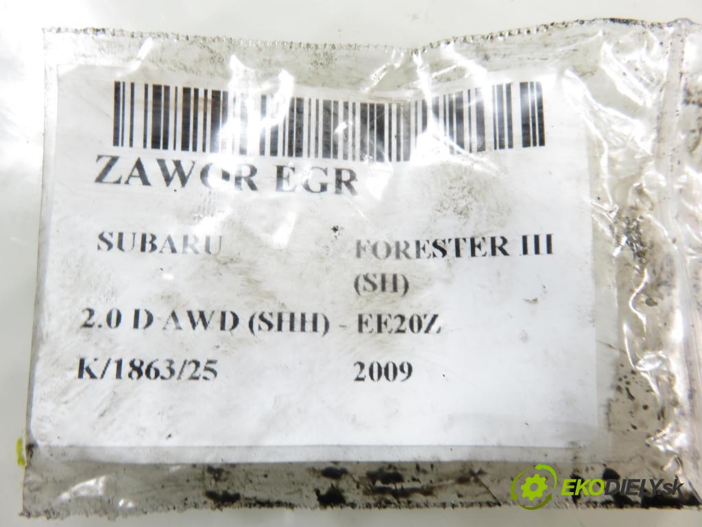 SUBARU FORESTER (SH_) SUV 2009 110,00 2.0 D AWD 1998,00 VENTIL EGR 1501000053 ; 14710AA741
