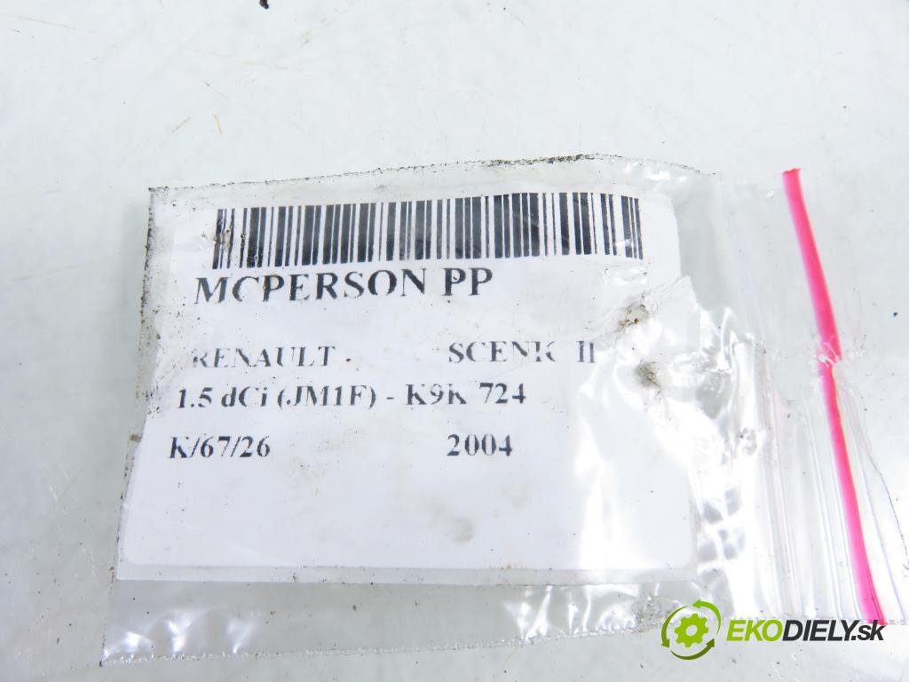 RENAULT SCENIC II (JM0/1_) MINIVAN 2004 63,00 1.5 dCi (JM1F) - K9K 724 1461,00 MCPERSON PP