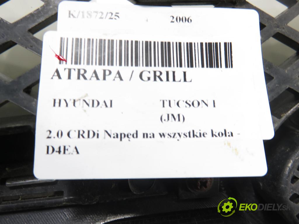 HYUNDAI TUCSON (JM) SUV 2006 83,00 2.0 CRDi 4WD 113 - D4EA 1991,00 Mriežka / maska 863512E001