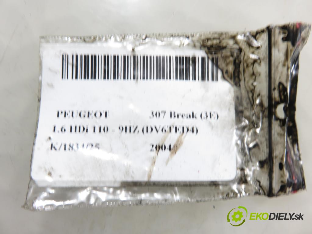 PEUGEOT 307 Break (3E) KOMBI 2004 0,00 1.6 HDi 110 - 9HZ (DV6TED4) 1560,00 vstrekovač 0445110188 (Vstrekovač paliva)