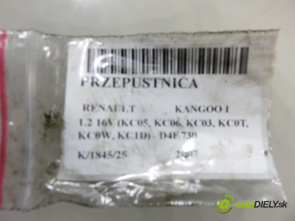 RENAULT KANGOO (KC0/1_) KOMBIVAN 2007 55,00 1.2 16V (KC05, KC06, KC03, KC0T, KC0W, KC1D) - D4F 1149,00 Škrtiaca klapka 8200568712B ; 8200284968 (Škrtiaca klapka)