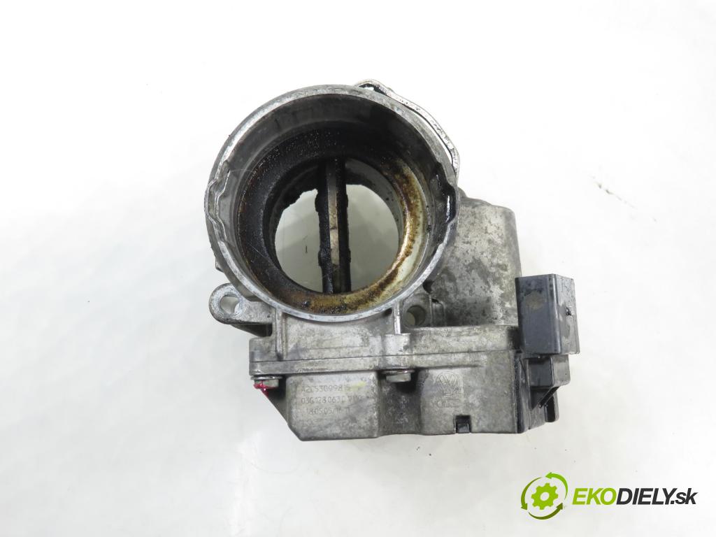 VW PASSAT B6 (3C2) SEDAN 2006 77,00 1.9 TDI PD 105 - BKC 1896,00 Škrtiaca klapka 03G128063C ; A2C53099815 (Škrtiaca klapka)
