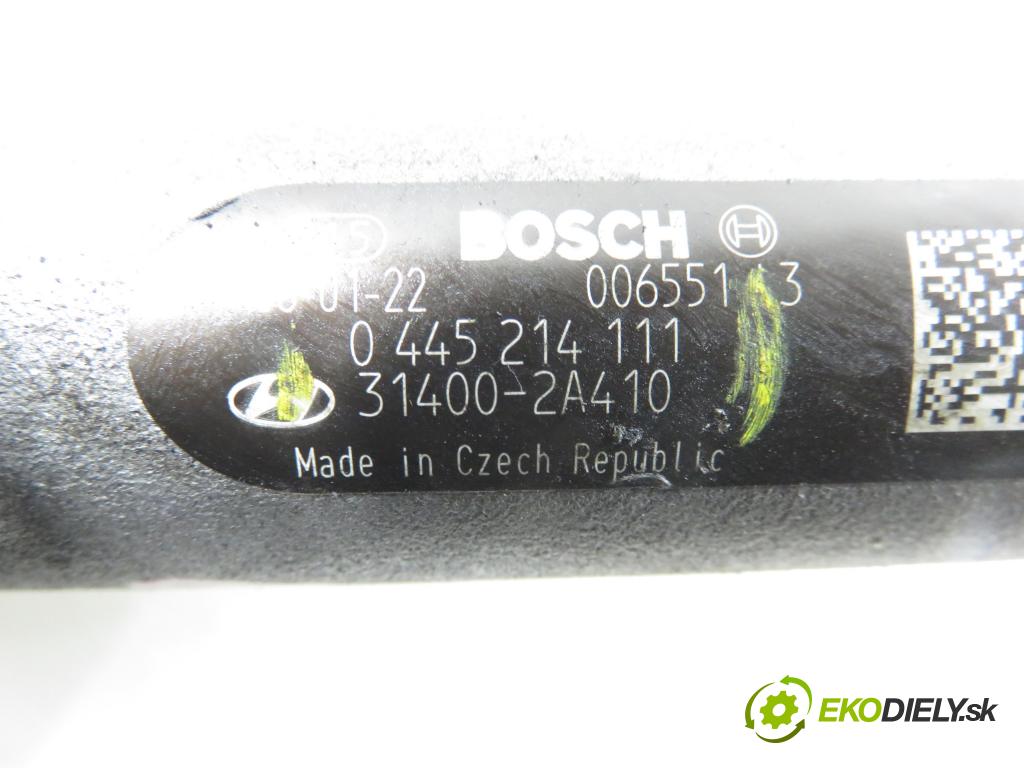 KIA CEE'D SW (ED) KOMBI 2008 66,00 1.6 CRDi 90 - D4FB-L 1582,00 Lišta vstrekovacia 0445214111 ; 314002A410 ; 0281002507 (Vstrekovacia lišta)