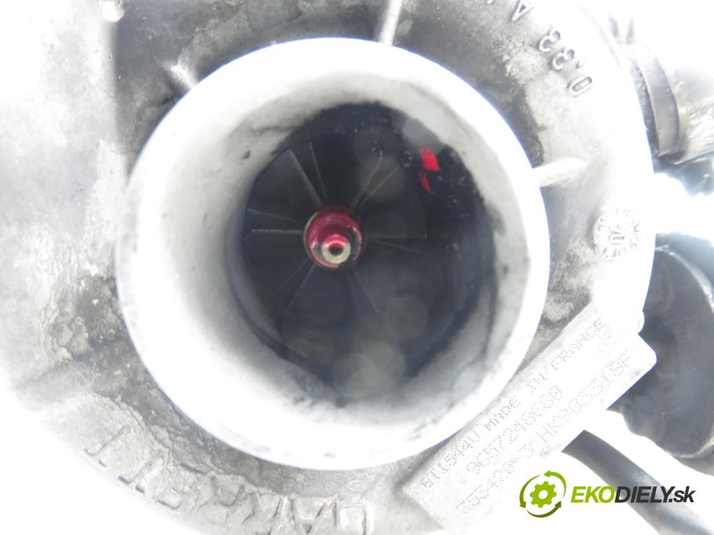 PEUGEOT 307 Break (3E) KOMBI 2004 0,00 1.6 HDi 110 - 9HZ (DV6TED4) 1560,00 RYCHLONABÍJEČKA: 9657248680 (Kompletní turbodmychadlo)