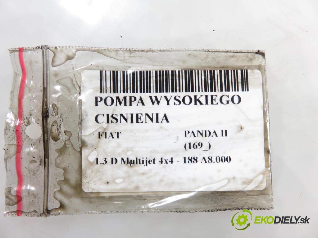 FIAT PANDA (169_) HB 2008 51,00 1.3 D Multijet 4x4 - 188 A8.000 1248,00 Pumpa vysokého tlaku 0445010080 ; 46779630