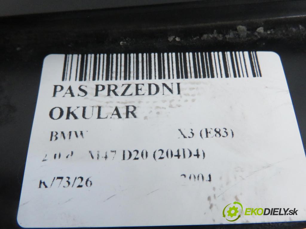 BMW X3 (E83) SUV 2004 110,00 2.0 d 150 - M47 D20 (204D4) 1995,00 držák přední část