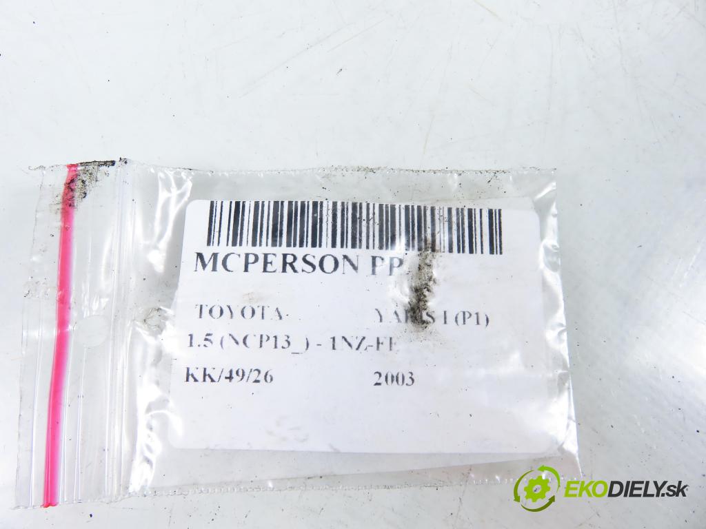 TOYOTA YARIS (_P1_) HB 2003 0,00 1.5 (NCP13_) - 1NZ-FE 1497,00 MCPERSON PP