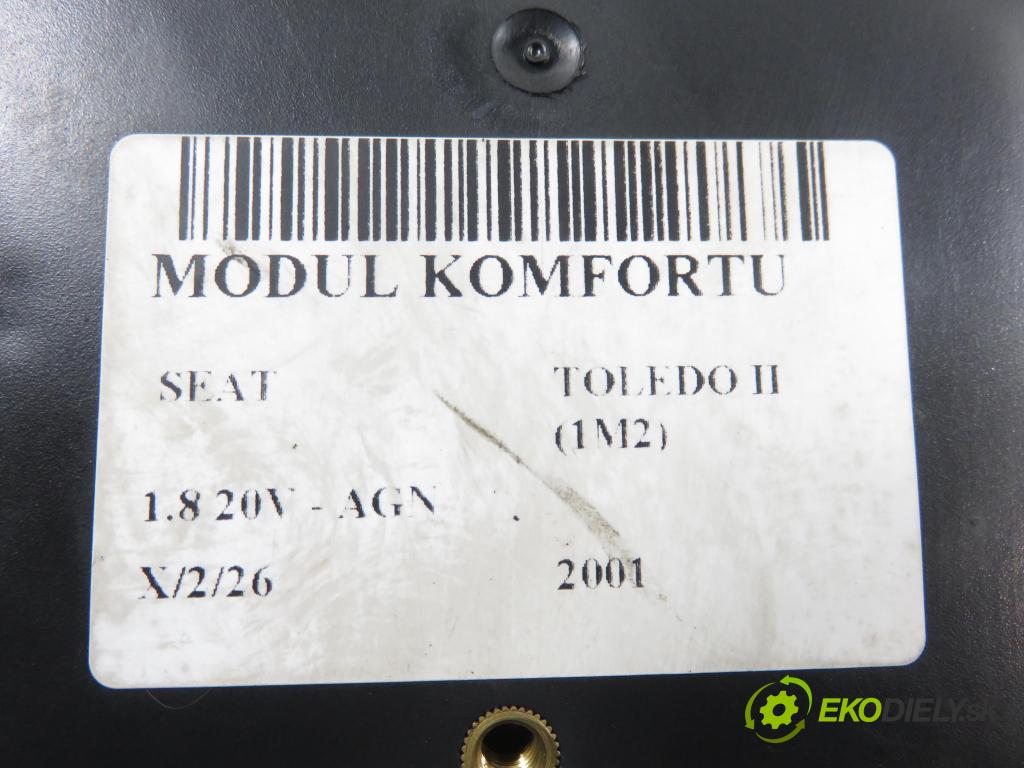 SEAT TOLEDO II (1M2) SEDAN 2001 92,00 1.8 20V 125 - AGN 1781,00 MODUL komfortu 1J0959799AH