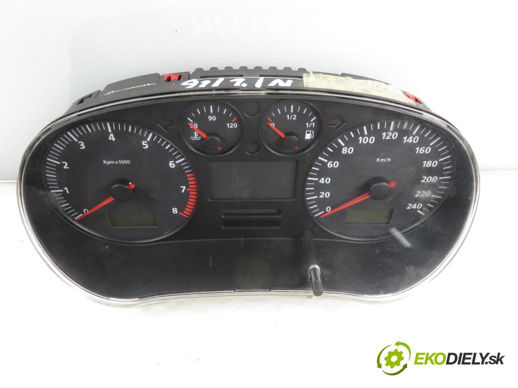 SEAT TOLEDO II (1M2) SEDAN 2001 92,00 1.8 20V 125 - AGN 1781,00 Prístrojovka elektrický 110080013002 ; 1M0920820A