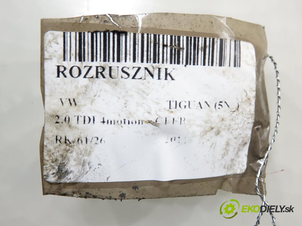 VW TIGUAN (5N_) SUV 2011 103,00 2.0 TDI 4motion - CFFB 1968,00 Štartér 0001123044 (Štartér)