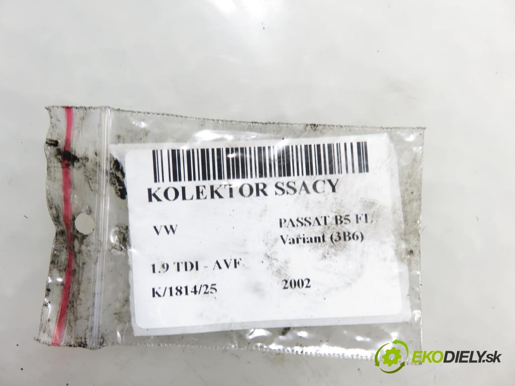 VW PASSAT B5.5 Variant (3B6) KOMBI 2002 96,00 1.9 TDI PD 130 - AVF 1896,00 Potrubie 038129713AJ ; 038131521AJ ; 038131501AA