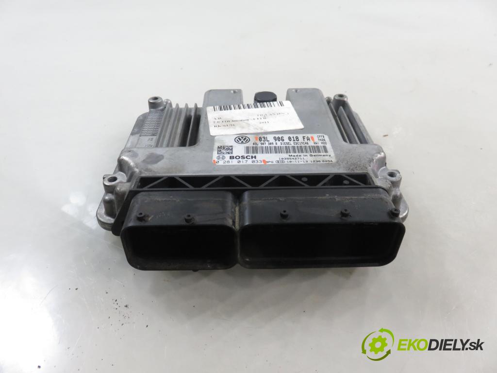 VW TIGUAN (5N_) SUV 2011 103,00 2.0 TDI 4motion - CFFB 1968,00 Riadiaca jednotka Motor 0281017033 ; 03L906018FA