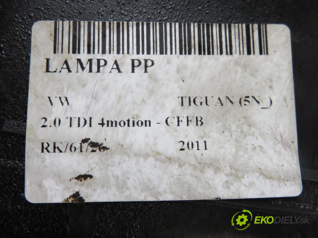VW TIGUAN (5N_) SUV 2011 103,00 2.0 TDI 4motion - CFFB 1968,00 Svetlo PP 5N1941032AB