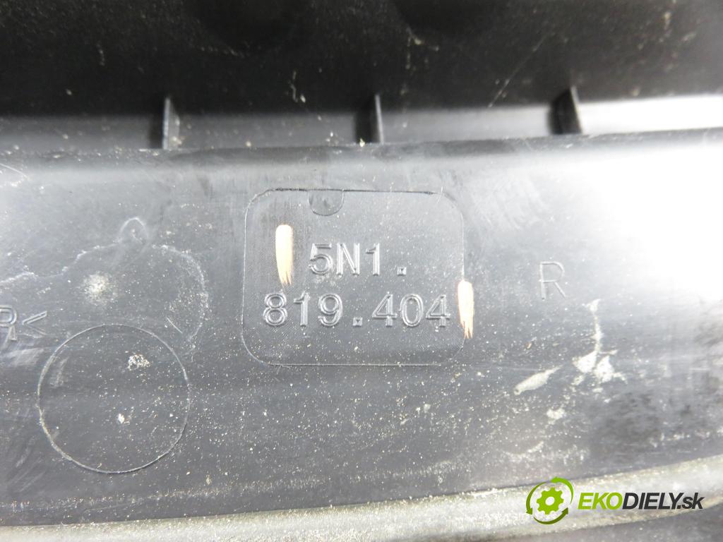 VW TIGUAN (5N_) SUV 2011 103,00 2.0 TDI 4motion - CFFB 1968,00 torpédo plast pod čelní okno 5N1819403 ; 5N1819404 (Plast pod čelním sklem)