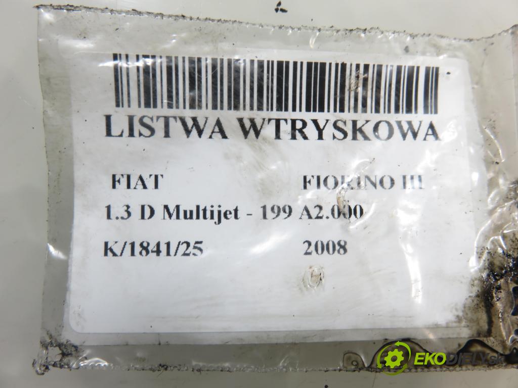 FIAT FIORINO nadwozie zamknięte / kombi (225_) FURGON 2008 55,00 1.3 D Multijet 1248,00 Lišta vstrekovacia 0445214086 ; 55211906 ; 0281002507 (Vstrekovacia lišta)