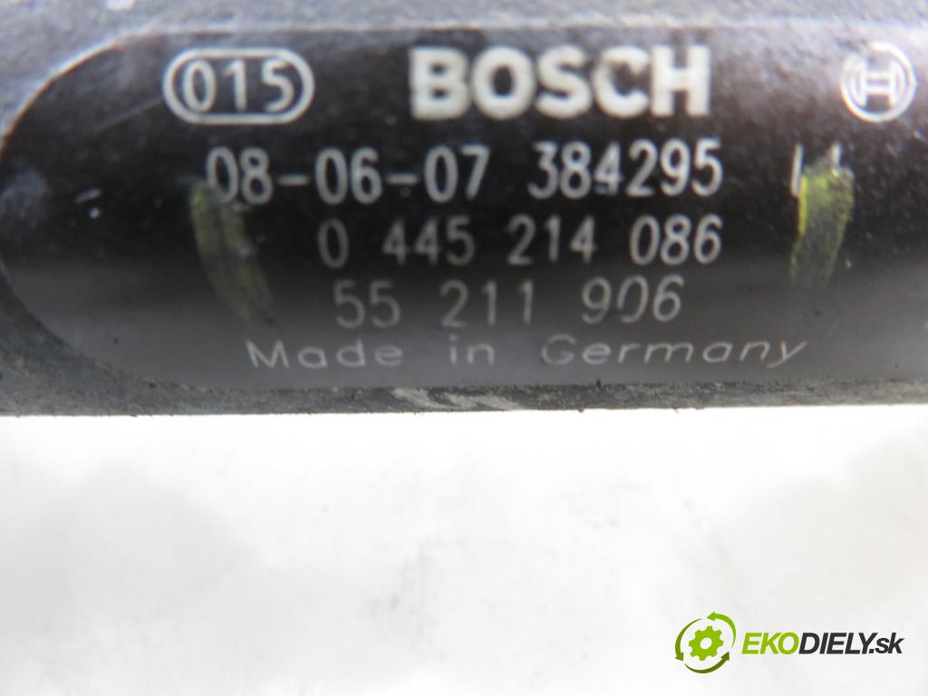 FIAT FIORINO nadwozie zamknięte / kombi (225_) FURGON 2008 55,00 1.3 D Multijet 1248,00 Lišta vstrekovacia 0445214086 ; 55211906 ; 0281002507 (Vstrekovacia lišta)