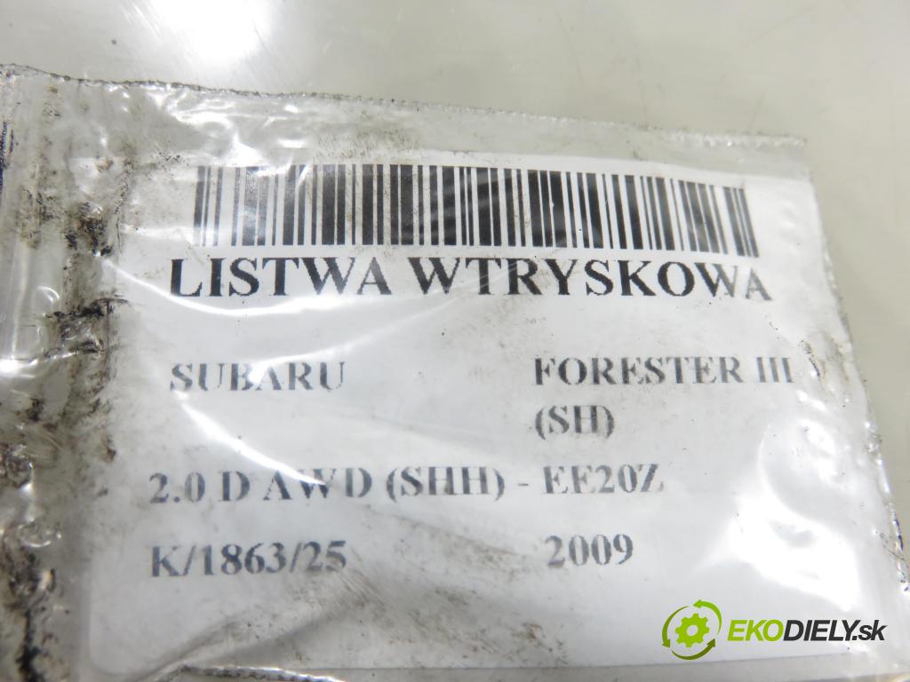 SUBARU FORESTER (SH_) SUV 2009 110,00 2.0 D AWD 1998,00 Lišta vstrekovacia  (Vstrekovacia lišta)