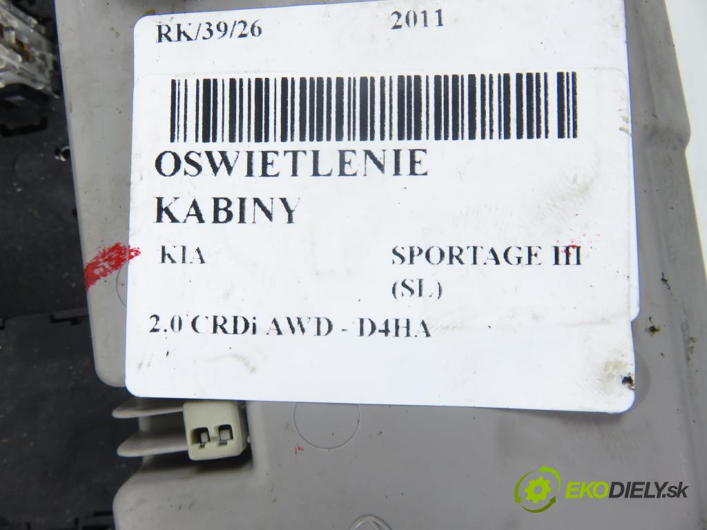 KIA SPORTAGE (SL) SUV 2011 100,00 2.0 CRDi AWD 136 - D4HA 1995,00 osvetlenie kabína 928003U000