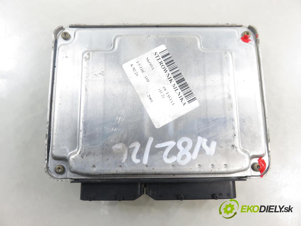 SKODA OCTAVIA I (1U2) LIFTBACK 2001 81,00 1.9 TDI - AHF 1896,00 Riadiaca jednotka Motor 038906012G ; 0281010128