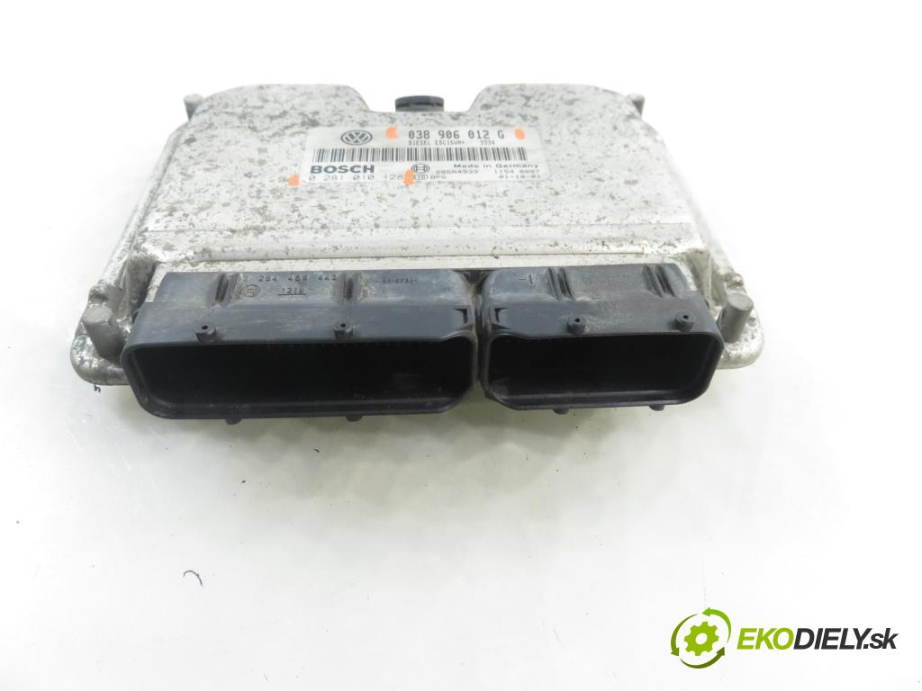 SKODA OCTAVIA I (1U2) LIFTBACK 2001 81,00 1.9 TDI - AHF 1896,00 Riadiaca jednotka Motor 038906012G ; 0281010128