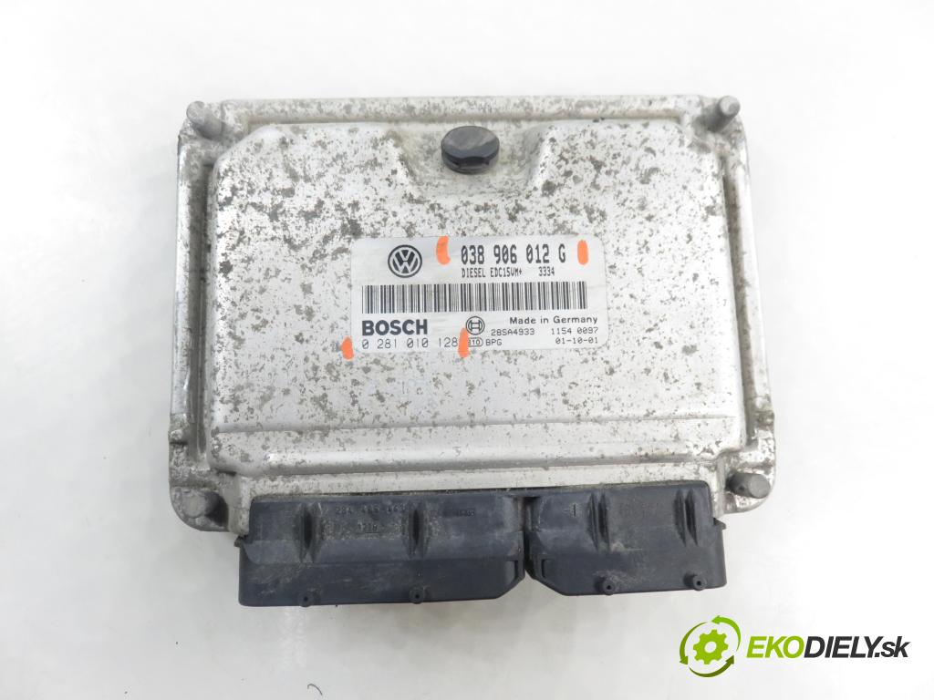 SKODA OCTAVIA I (1U2) LIFTBACK 2001 81,00 1.9 TDI - AHF 1896,00 Riadiaca jednotka Motor 038906012G ; 0281010128