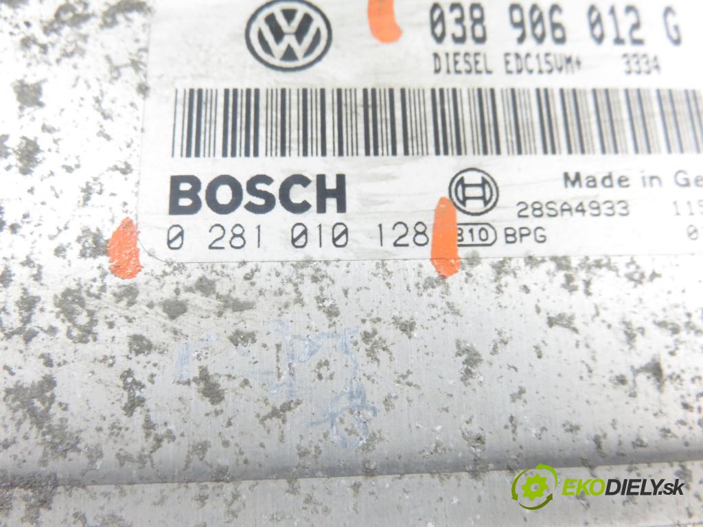 SKODA OCTAVIA I (1U2) LIFTBACK 2001 81,00 1.9 TDI - AHF 1896,00 Riadiaca jednotka Motor 038906012G ; 0281010128