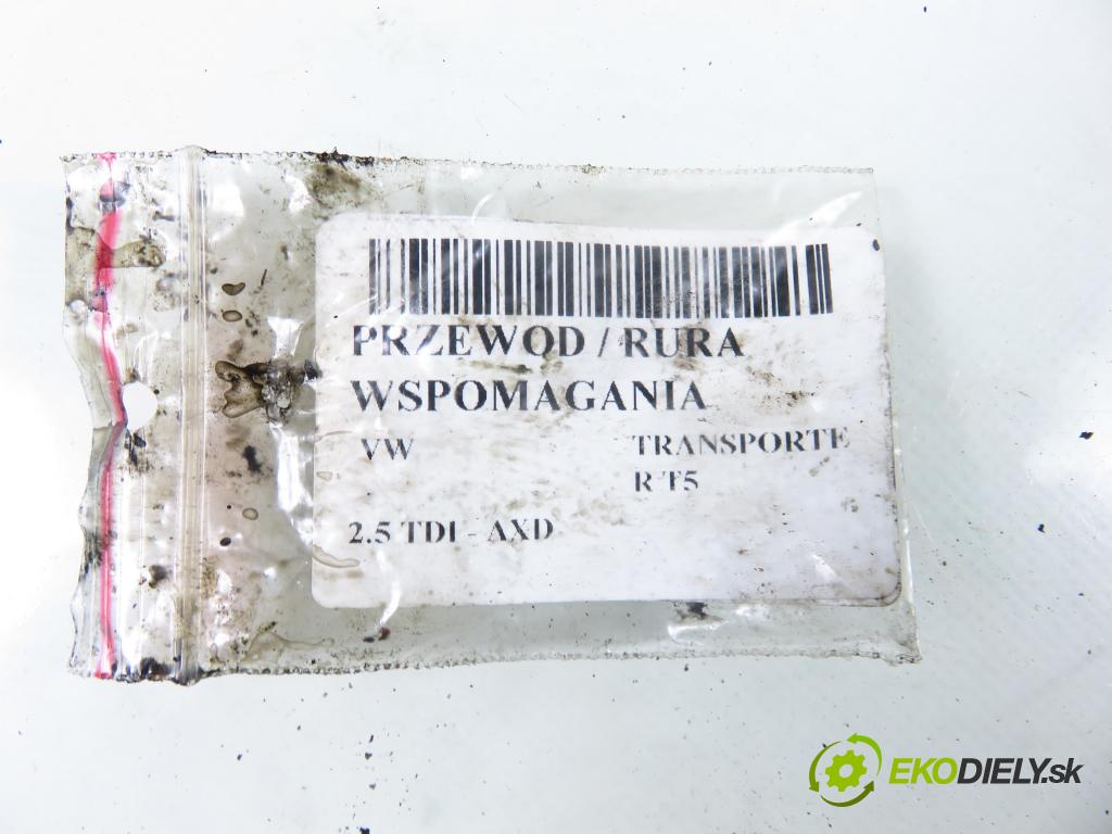 VW TRANSPORTER V Skrzynia (7HA, 7HH, 7EA, 7EH) FURGON 2006 96,00 2.5 TDI - AXD 2461,00 rúrka / Rúra servočerpadlo 7H1422893A
