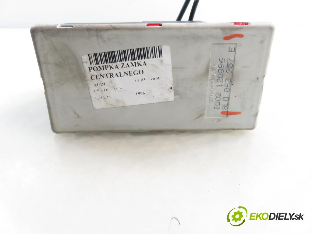 AUDI A4 Avant (8D5, B5) KOMBI 1996 81,00 1.9 TDI - AFN 1896,00 pumpa zámku centrálneho 8L0862257E