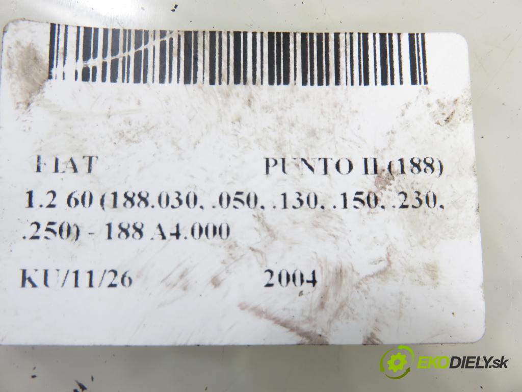FIAT PUNTO (188_) HB 2004 44,00 1.2 60 - 188 A4.000 1242,00 spinačka  (Spínacia skrinka)