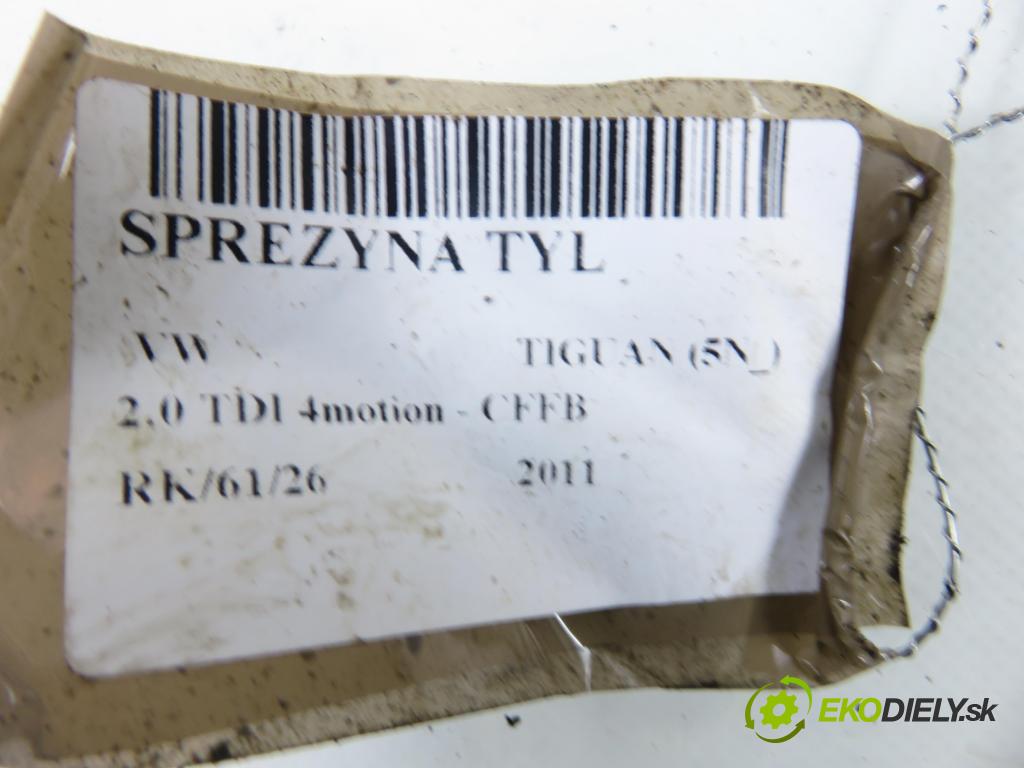 VW TIGUAN (5N_) SUV 2011 103,00 2.0 TDI 4motion - CFFB 1968,00 Pružina zadné 
