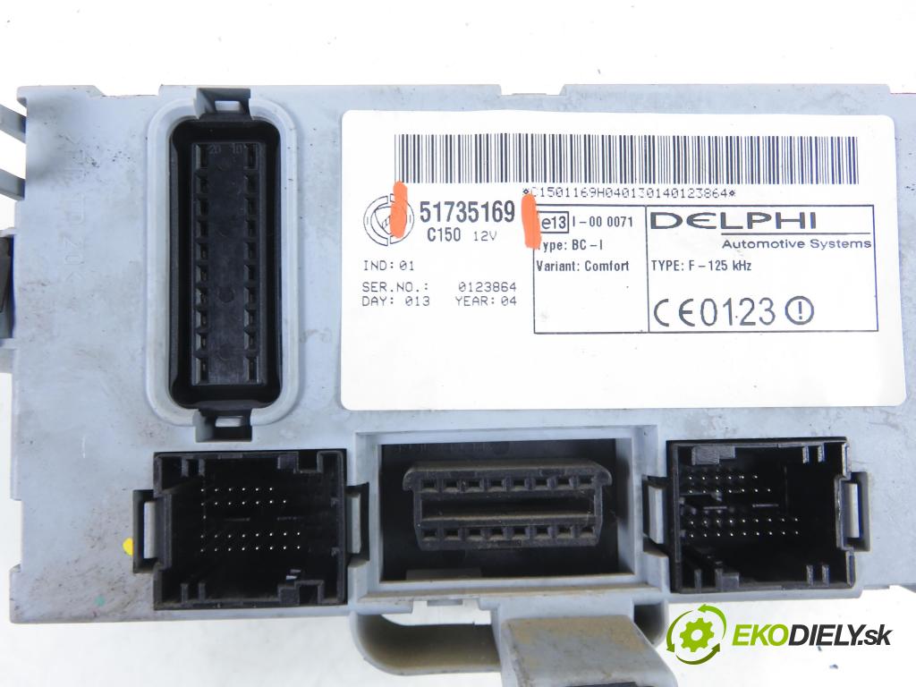 FIAT PUNTO (188_) HB 2004 44,00 1.2 60 - 188 A4.000 1242,00 MODUL BSI 51735169