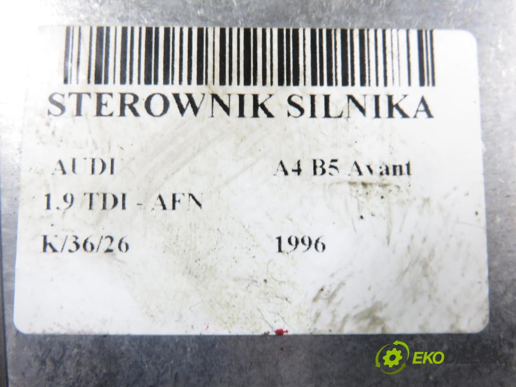 AUDI A4 Avant (8D5, B5) KOMBI 1996 81,00 1.9 TDI - AFN 1896,00 Riadiaca jednotka Motor 028101425426 ; 028906021CE