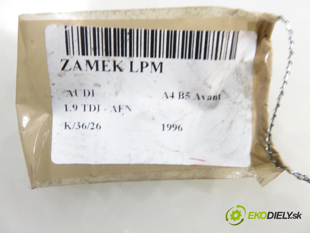 AUDI A4 Avant (8D5, B5) KOMBI 1996 81,00 1.9 TDI - AFN 1896,00 zámok 8D1837015E