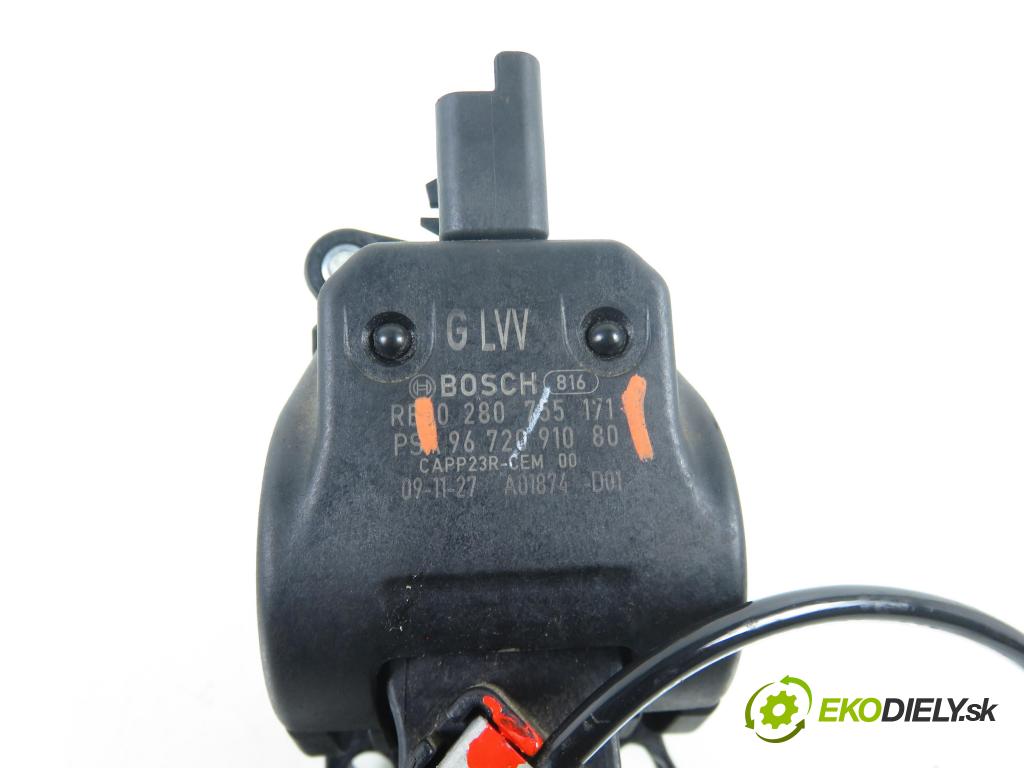 CITROEN C5 III (RD_) LIFTBACK 2010 0,00 2.0 HDi 140 - RHF (DW10BTED4) 1997,00 Potenciometer plynu  (Potenciometer plynového pedálu)