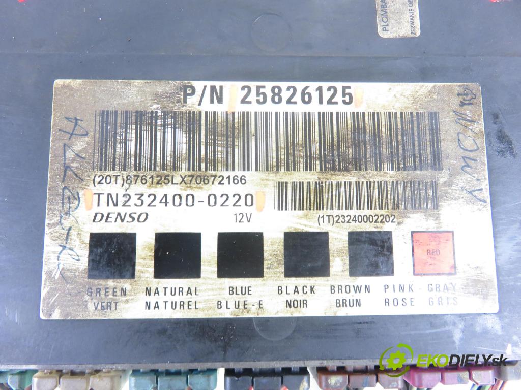 CHEVROLET CAPTIVA (C100, C140) SUV 2007 110,00 2.0 D 4WD 1991,00 MODUL komfortu 25826125 ; TN2324000220