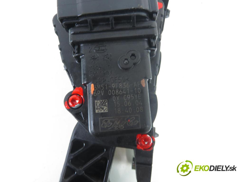 FORD FOCUS C-MAX (DM2) MINIVAN 2004 80,00 1.6 TDCi 109 - G8DA 1560,00 Potenciometer plynu 3M519F836AF (Potenciometer plynového pedálu)