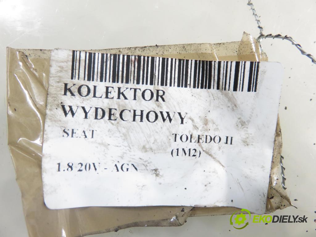 SEAT TOLEDO II (1M2) SEDAN 2001 92,00 1.8 20V 125 - AGN 1781,00 potrubí VYČERPAT:  (Výfukové potrubí)