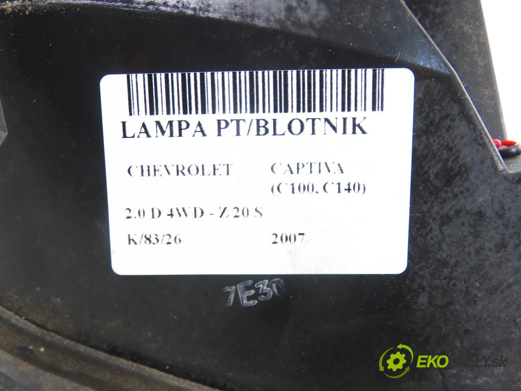 CHEVROLET CAPTIVA (C100, C140) SUV 2007 110,00 2.0 D 4WD 1991,00 Svetlo pravé zadné 