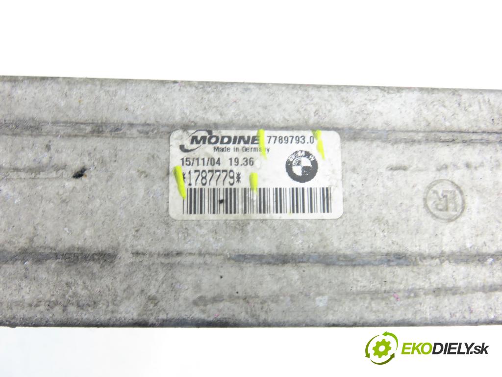 BMW X3 (E83) SUV 2004 110,00 2.0 d 150 - M47 D20 (204D4) 1995,00 chladič intercooler 1787779 ; 7789793