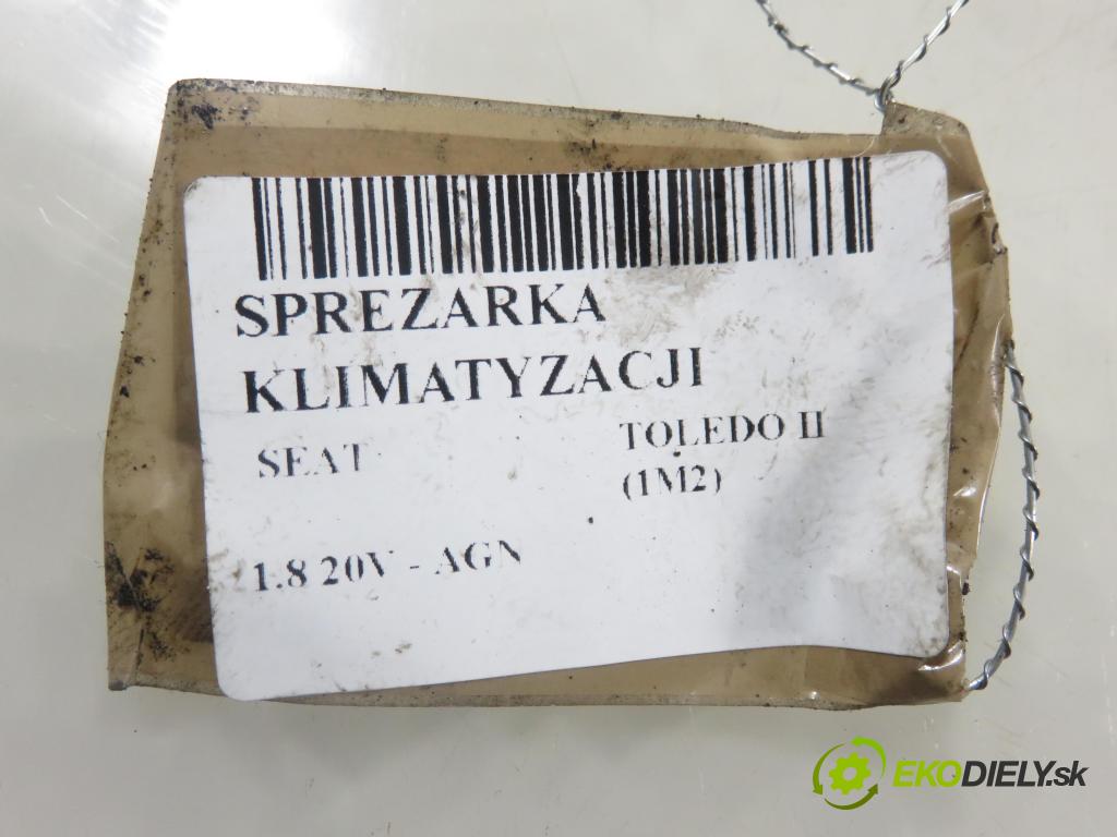 SEAT TOLEDO II (1M2) SEDAN 2001 92,00 1.8 20V 125 - AGN 1781,00 KOMPRESOR: klimatizace 1J0820803F (Kompresor klimatizace)