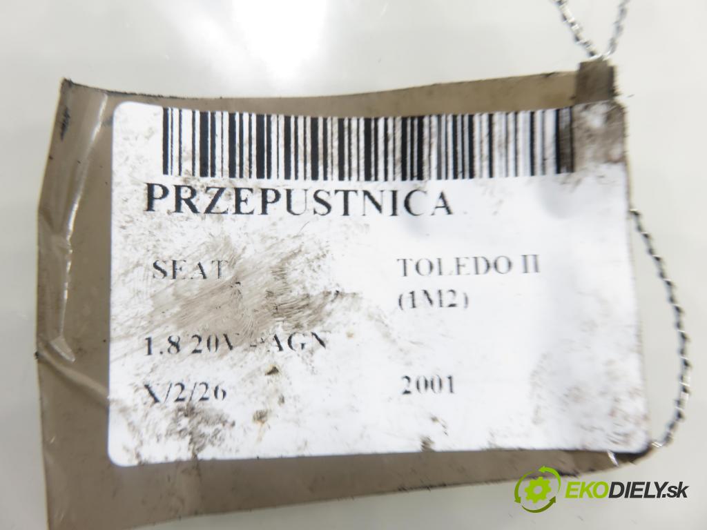 SEAT TOLEDO II (1M2) SEDAN 2001 92,00 1.8 20V 125 - AGN 1781,00 Škrtiaca klapka 06A133064M ; 408237111015 (Škrtiaca klapka)