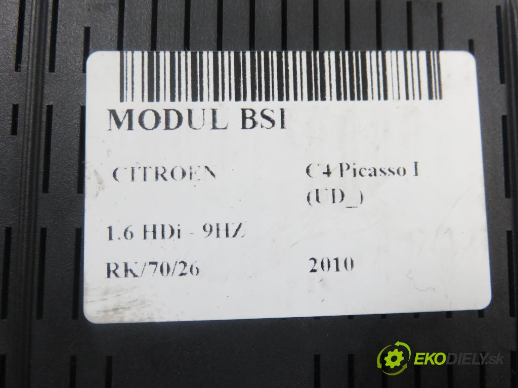 CITROEN C4 Picasso I (UD_) MINIVAN 2010 80,00 1.6 HDi 16V 109 - 9HZ 1560,00 MODUL BSI 966689568001